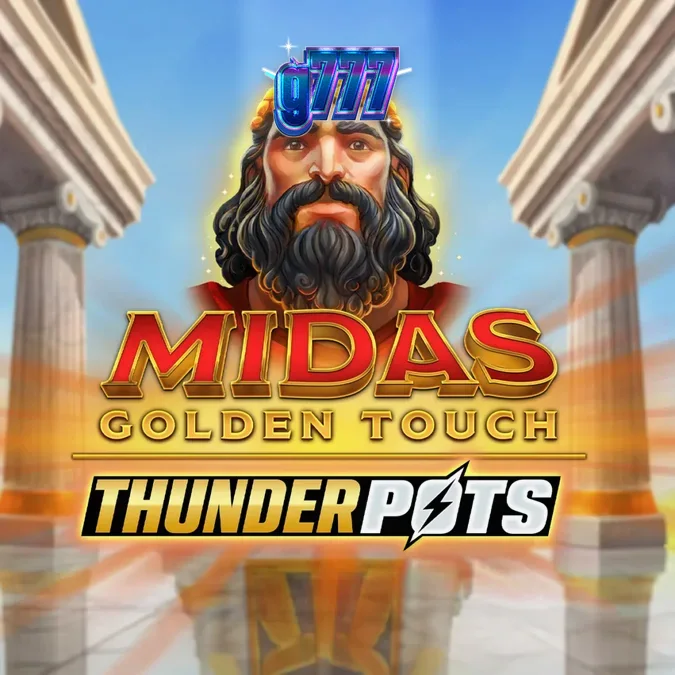 Midas Golden Touch: Thunder Pots স্লট গেমের ইন্টারফেস